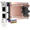 QNAP QM2-2P2G2T Dual M.2 2280 PCIe NVMe SSD & Dual-Port 2.5GbE Expansion Card