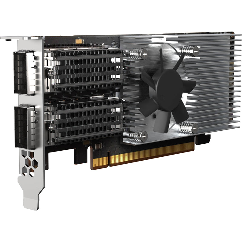 QNAP QXG-100G2SF-E810 Dual-Port 100GbE PCIe 4.0 x16 Network Expansion Card