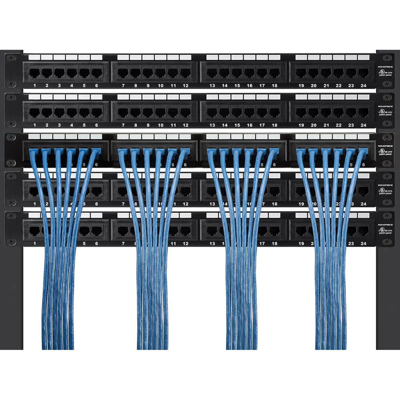 Monoprice Entegrade Cat 7 S/FTP Double-Shielded Ethernet Patch Cable (2', Blue)