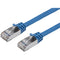 Monoprice Entegrade Cat 7 S/FTP Double-Shielded Ethernet Patch Cable (2', Blue)