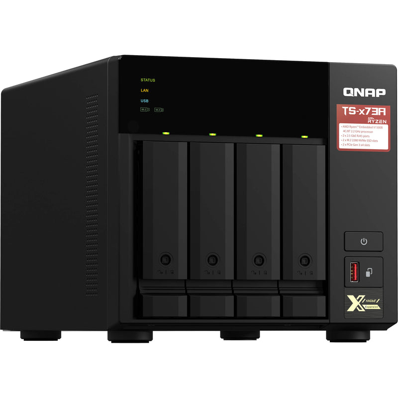 QNAP TS-473A-8G-US 4-Bay NAS Enclosure