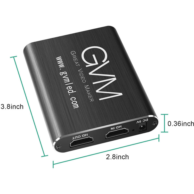 GVM 4K HDMI to USB 3.0 Video Capture Device