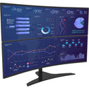 Peerless-AV Desktop Stand for Two 24 to 49" Ultra-Wide Monitors