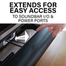SANUS Extendable Soundbar Wall Mount for Sonos Arc (Black)