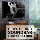 SANUS Extendable Soundbar Wall Mount for Sonos Arc (Black)
