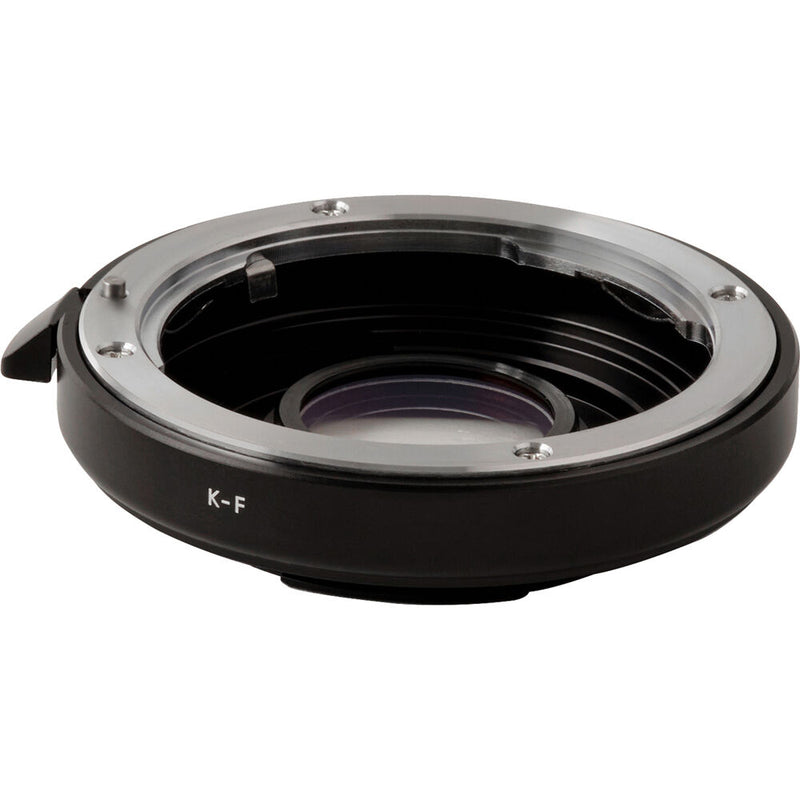 Urth Manual Lens Mount Adapter for Pentax K Lens to Nikon F-Mount Camera Body with Optical Element