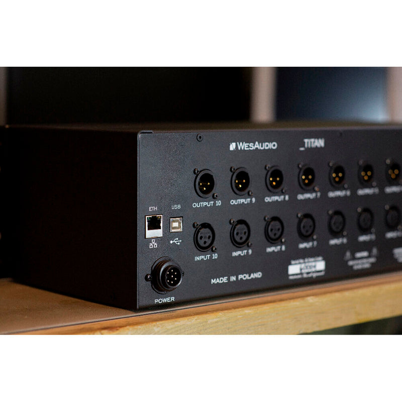 WesAudio NG500 Recall Chassis (Up to 10 NG500 Devices and 5 Amps Of Power)
