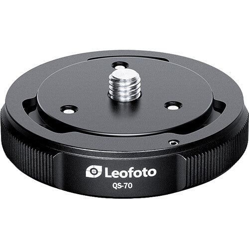 Leofoto QS-70 Quick-Link Tripod Head Quick Release Set with 2x Quick Release Plates (70mm)