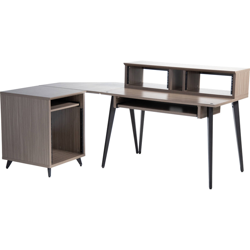 Gator Elite Furniture Series Main Desk (Driftwood Gray)
