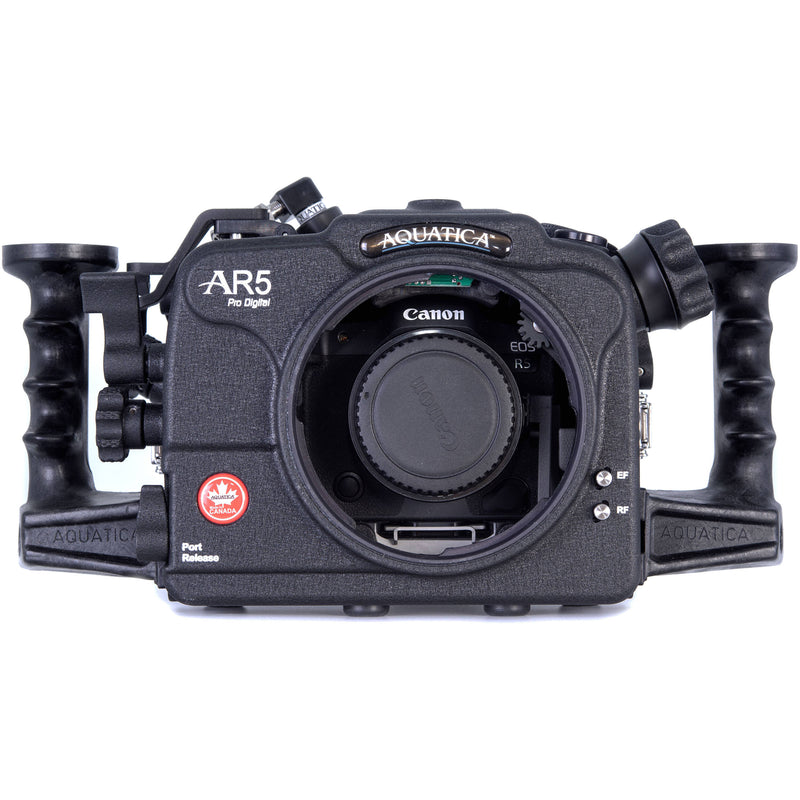Aquatica AR5 Underwater Housing for Canon EOS R5 Mirrorless Camera (Dual Fiber-Optic Strobe Connectors)