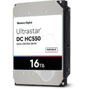 WD 16TB UltraStar DC HC550 7200 rpm SAS-3 3.5" Internal HDD