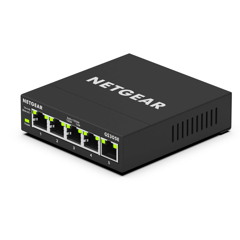 Netgear GS305E 5-Port Gigabit Managed Switch
