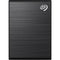 Seagate 1TB One Touch USB 3.2 Gen 2 External SSD (Black Woven Fabric)