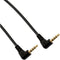 Pearstone Mini TRRS to TRRS Cable (Right Angle, 1.5')