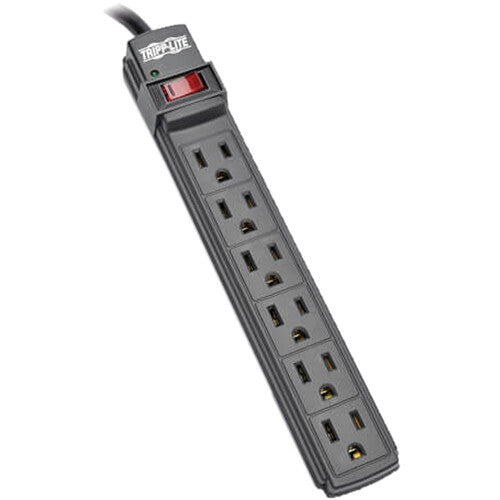 Tripp Lite Power It! 6-Outlet Power Strip (Black)