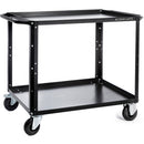 ConeCarts 1-Series Small 2-Shelf Cart with Cubed Precut Foam