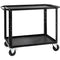 ConeCarts 1-Series Large 2-Shelf Cart with Rubber Mat