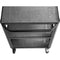 ConeCarts 1-Series Large 3-Shelf Cart with Gray Moquette