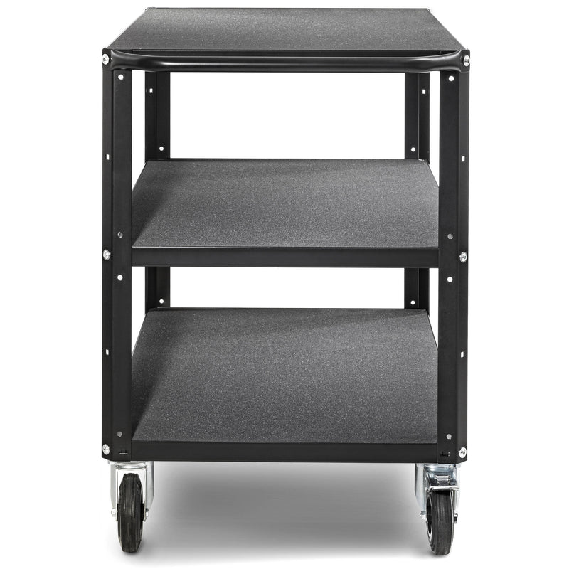 ConeCarts 1-Series Large 3-Shelf Cart with Cubed Precut Foam