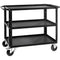 ConeCarts 1-Series Large 3-Shelf Cart with Rubber Mat