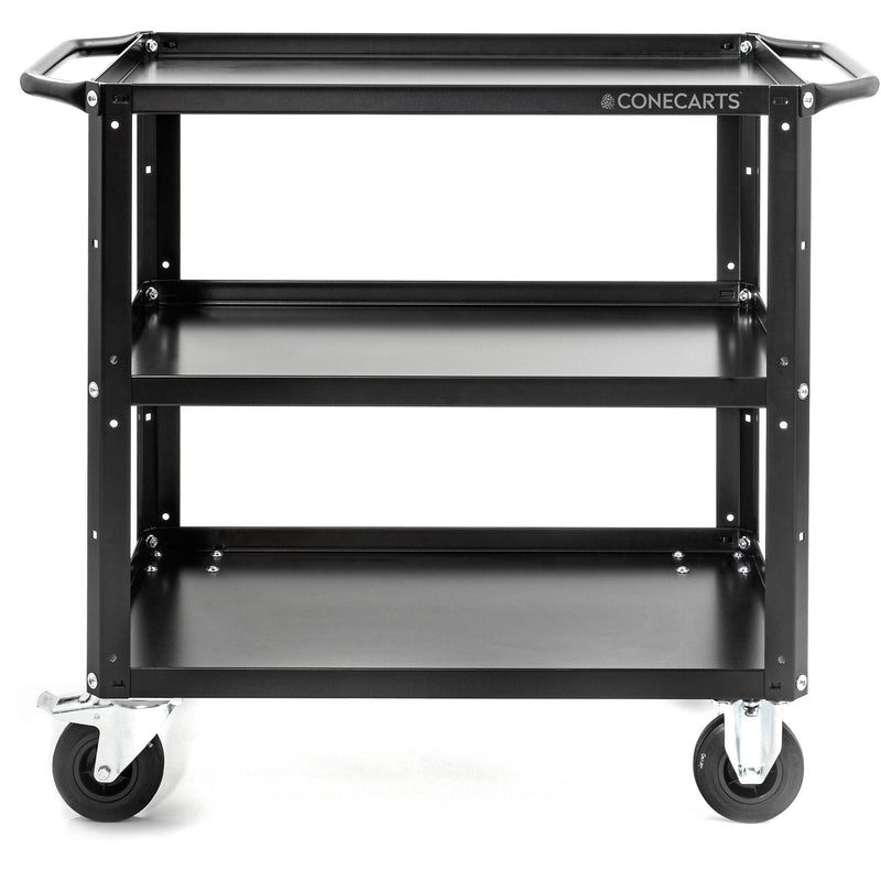 ConeCarts 1-Series Small 3-Shelf Cart