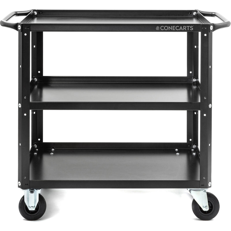 ConeCarts 1-Series Small 3-Shelf Cart