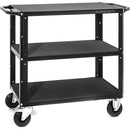 ConeCarts 1-Series Small 3-Shelf Cart with Cubed Precut Foam