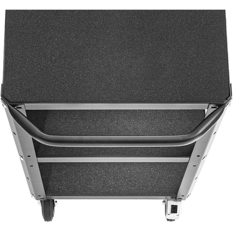 ConeCarts 1-Series Small 3-Shelf Cart with Cubed Precut Foam