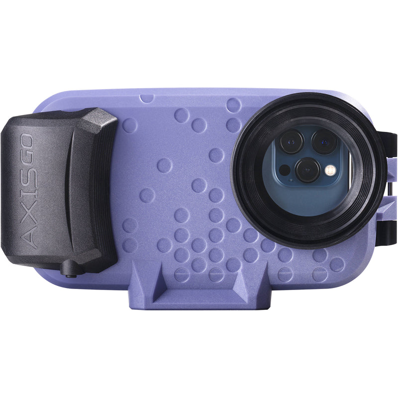 AquaTech AxisGO 12 Pro Max Water Housing for iPhone (Astral Purple)