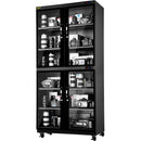 Ruggard EDC-600LC Electronic Dry Cabinet with Dual Humidity Zones (Black, 600L)