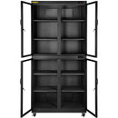 Ruggard EDC-600LC Electronic Dry Cabinet with Dual Humidity Zones (Black, 600L)
