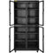 Ruggard EDC-600LC Electronic Dry Cabinet with Dual Humidity Zones (Black, 600L)