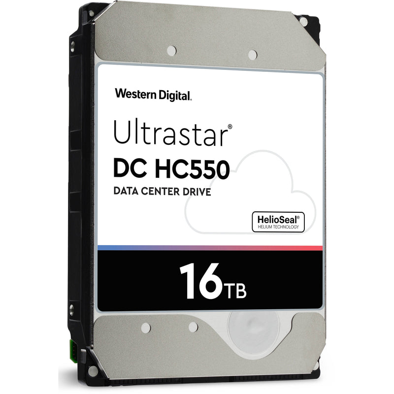 WD 16TB UltraStar DC HC550 7200 rpm SATA III 3.5" Internal HDD