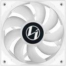Lian Li ST120-3W ARGB 120mm PWM Fan (White, 3-Pack with Controller)