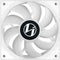 Lian Li ST120-3W ARGB 120mm PWM Fan (White, 3-Pack with Controller)