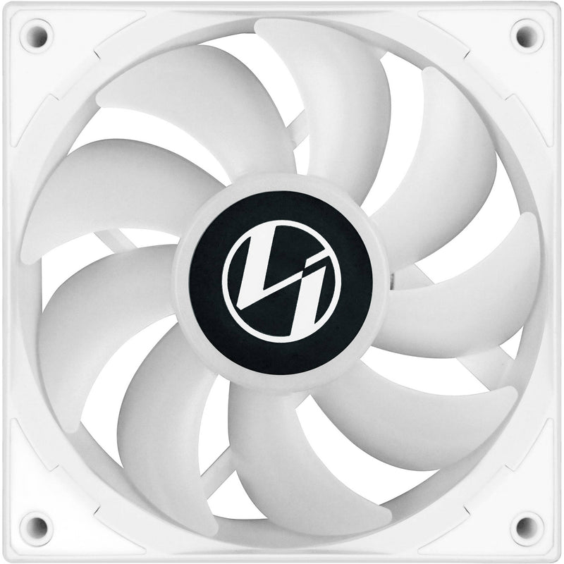 Lian Li ST120-3W ARGB 120mm PWM Fan (White, 3-Pack with Controller)