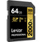 Lexar 64GB Professional 2000x UHS-II SDXC Memory Card (2-Pack)