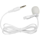 Saramonic Foam Windscreen for SR-M1W Lavalier Mic (White)