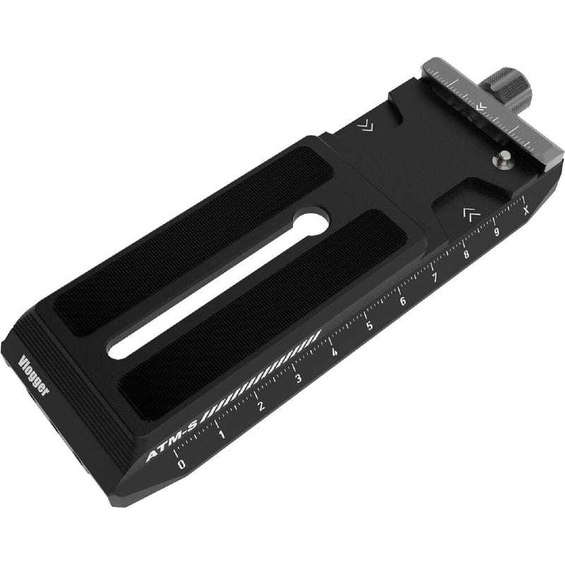 ANDYCINE Arca-Compatible Quick Release Clamp & Manfrotto Plate with 1/4"-20 Holes