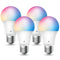 TP-Link KL125 Kasa Smart Wi-Fi Light Bulb (Multicolor, 4-Pack)