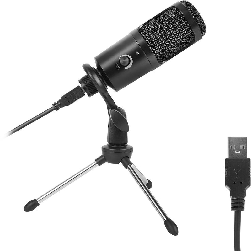 CAMVATE USB Condenser Microphone with Desktop Tripod