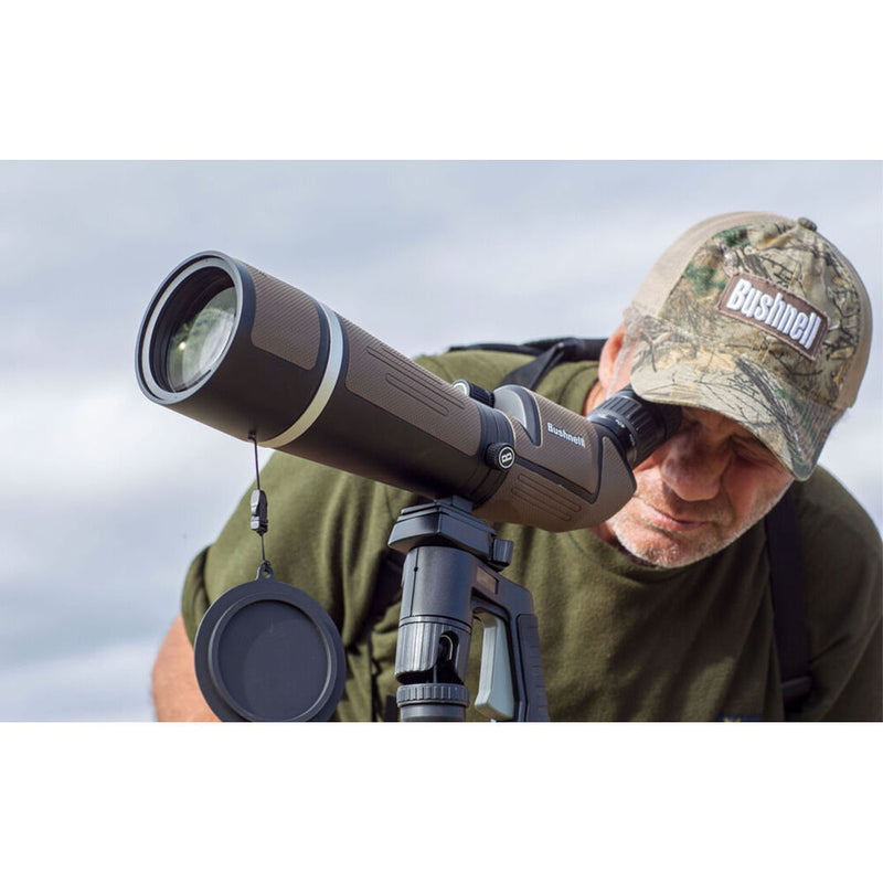 Bushnell Prime 20-60x65 Spotting Scope (Angled Viewing)