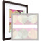 MCS 12 x 16" Wood Art Frame Matted to 8 x 10" (Walnut)