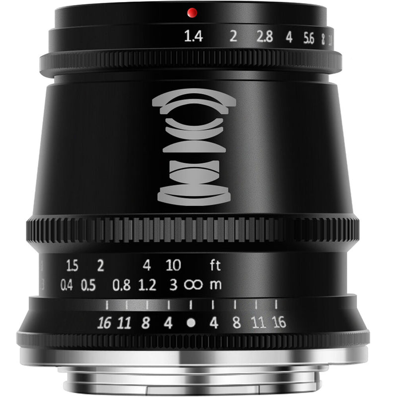 TTArtisan 17mm f/1.4 Lens for FUJIFILM X (Black)