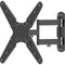 Peerless-AV Full-Motion Wall Mount for 32 to 50" Displays (Matte Black)