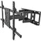 Peerless-AV Full-Motion Wall Mount for 50 to 75" Displays (Matte Black)