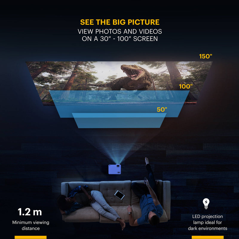 Kodak Flik X7 HD Home Theater LED Projector