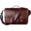 Oberwerth M&uuml;nchen Vintage Leather Camera Bag (Rusty Brown)