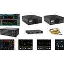 Waves eMotion LV1 Mixer with 32-Preamp Stagebox, SoundGrid Extreme Server-C, and Axis One Computer