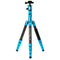 Benro MeFOTO RoadTrip Pro Carbon Fiber Series 1 Travel Tripod with Ball Head and Monopod (Pacific Blue)